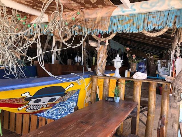 Beach Shack Chalet - Garden View Aframe Big Unit Kampong Juara Buitenkant foto